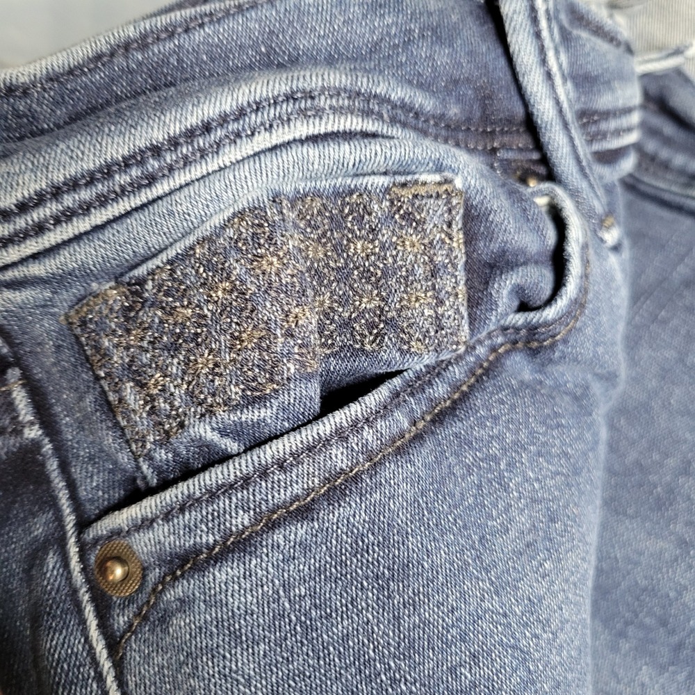 Levi Strauss Womens Boyfriend & 512 Straight Jeans Bundle 3 Pairs Blue Size 33 - Picture 9 of 12